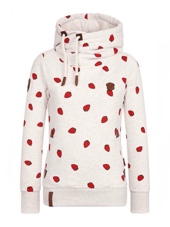 Naketano Tops - Naketano // Oskar Mein Junge Strawberry Erdbeere Hoodie // Medium